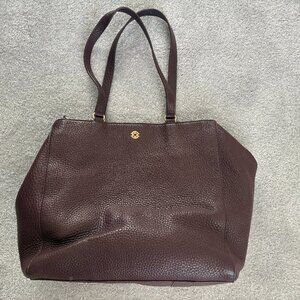Dagne Dover Allyn Leather tote - Oxyblood